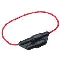 Sea-Dog 420565-1 Sea Dog Line Watertight Inline Dual Fuse Holder 30 Amps 10 Gauge Wire