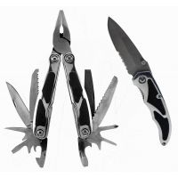 Sheffield 2 Piece Precision 17-in-1 Multi Tool and Pocket Knife Set