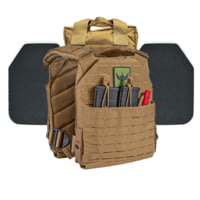 Shellback Tactical Defender 2.0 Active Shooter Armor Kit with Level III+ Model P5mmSAO Armor Plates