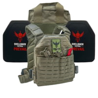 Shellback Tactical Defender 2.0 Lightweight Level IV Ceramic Plates Armor Kit