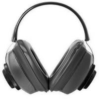 Silencio Black Earmuffs w/Liquid Filled Cushion For Added Comfort 3010460