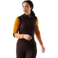 Smartwool Intraknit Thermal Merino Base Layer Colorblock 1/4 Zip - Women's