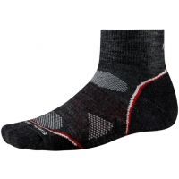Smartwool PhD Outdoor Ultra Light Mini Sock - Pumice/Charcoal LClearance