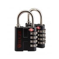 Snapsafe, A Hornady Company Ruger Branded TSA Padlock, 2 Pack