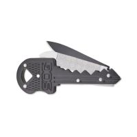 SOG Specialty Knives &amp; Tools 1.5in Folding Key &amp; File Knife w/ Steel Handle