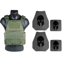 Spartan Armor Systems AR500 Omega Body Armor And Plate Carrier Package