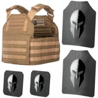 Spartan Armor Systems Shooters Cut And Omega AR500 Body Armor Package