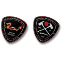Spyderco Fire Dragon Coin 2021 Wildland Firefighter Foundation