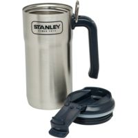 Stanley Tools Adventure Steel Travel Mug 16oz-Stainless Steel