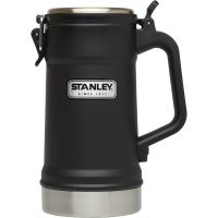 Stanley Tools Classic Vacuum Stein-Matte Black-24 oz