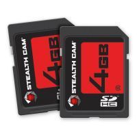 Stealth Cam 2 Pack SD Card 4GB ea