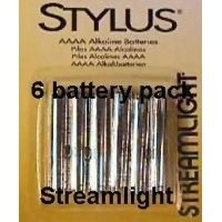 Streamlight Stylus AAAA Batteries 6-Pack