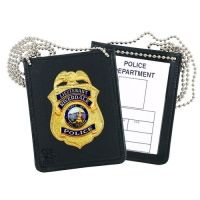 Strong Leather Company Badge And Id Holder