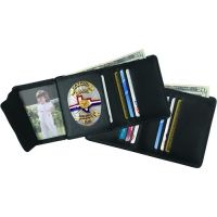 Strong Leather Hidden Badge Wallet - Dress, Cuts +1300