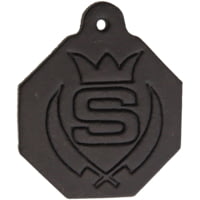 Svord Black Leather Tag