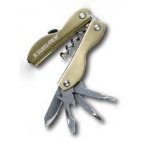SwissTech Vintage Corkscrew 8-in-1 Tool