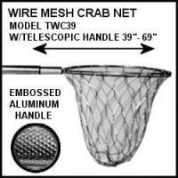 Tackle Factory Aluminum Wire Crab Net w/Telescoping Handle