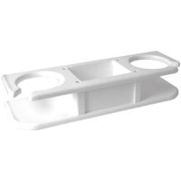 TACO Marine 2-Drink Poly Cup Holder w/"Catch-All"