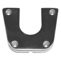 TACO Marine F16-0080 High Polish Stainless Steel Side Mount Table Pedestal Receptor