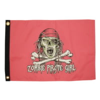 Taylor Made 1611 Novelty Flag Zombie Pirate Girl
