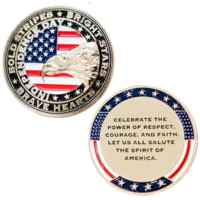 Thin Blue Line Challenge Coin