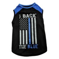 Thin Blue Line Dog Shirt -