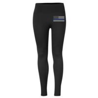 Thin Blue Line Flag Leggings - Classic