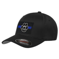 Thin Blue Line Flexfit Dual American Flag Hat