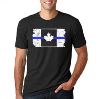 Thin Blue Line Canada T-shirt - Mens