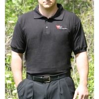 Trijicon Black Polo Shirt with 3-colors Logo