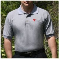 Trijicon Polo Shirt w/ 3 Color Embroidered Trijicon Logo