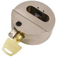 Trimax Hockey-Puck Shackle Trailer Door Lock
