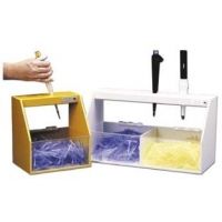 Tripp Pipettor Workstations, TrippNT 50024 Double Bin, White