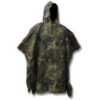 Tru-Spec Military Poncho in Woodland Camo