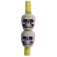 5ive Star Skull Beads, Antique Ivory 50 Pack