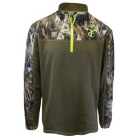 TrueTimber Brown Body with DRT Accents 1/4 Zip - Mens