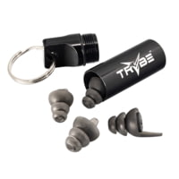 TRYBE Tactical 33dB Reusable Multi-Purpose Universal Fit Ear Plugs