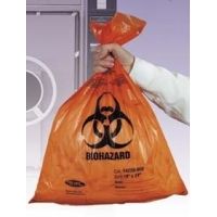 Tufpak Autoclavable Biohazard Bags, 2.0 mil 14220-046 Orange Bags With Indicator, Case of 400
