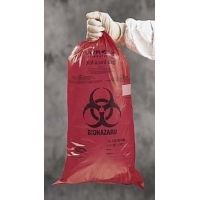 Tufpak Autoclavable Polypropylene Biohazard Bags, 2 mil 14220-096 Printed Bags, Case of 200