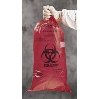 Tufpak Autoclavable Polypropylene Biohazard Bags, 2 mil 14230-912 Printed Bags, Case of 200