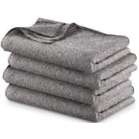 U.S. Spec Wool Blend Blanket Pack of 4