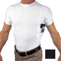UnderTech Undercover Mens Travel Safe Crew Neck Shirt