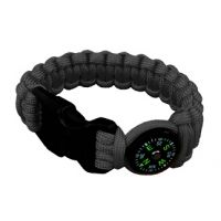 UST Survival Compass Bracelet