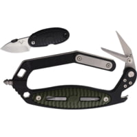 V NIVES C.R.A.B. Black Green Handle