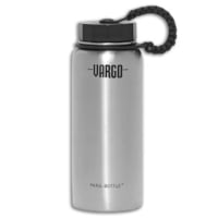 Vargo Stainless Steel Para-Bottle Water Bottle 34 oz. 1 liter AB79F073