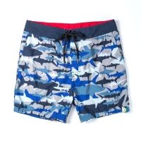 Vast Shark Camo Print Boardshort - Mens