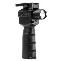 VISM Vertical Grip w/Strobe Flashlight/ Red Laser