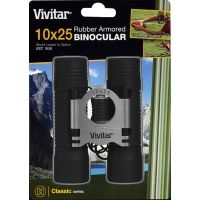 Vivitar Classic Series 10x25 Sports Binocular with Case and Strap