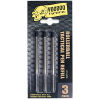 Voodoo Tactical Rollerball Tactical Pen Refill - 3 Pack