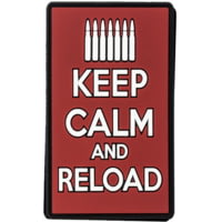 Voodoo Tactical Rubber Patch - Keep Calm And Reload